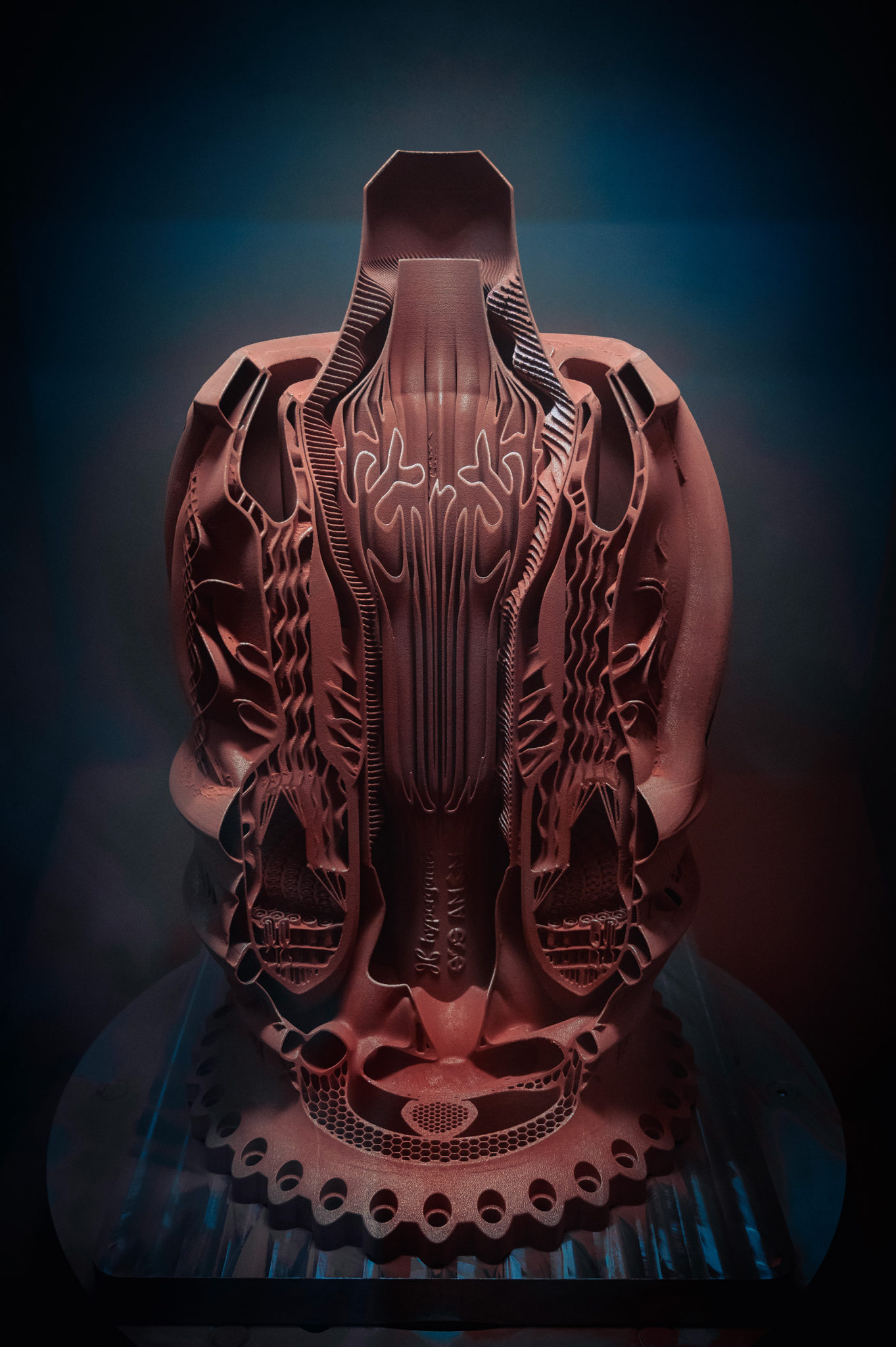 Aerospike Rocket Engine by Hyperganic and AMCM